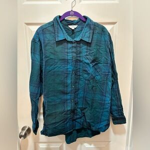 Women’s Time and Tru Flannel Size XL